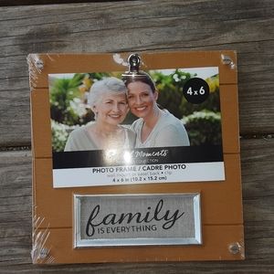 💖4/$25💖 Modern Photo Frame with Quote